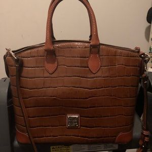 Dooney & Bourke croc embossed handbag